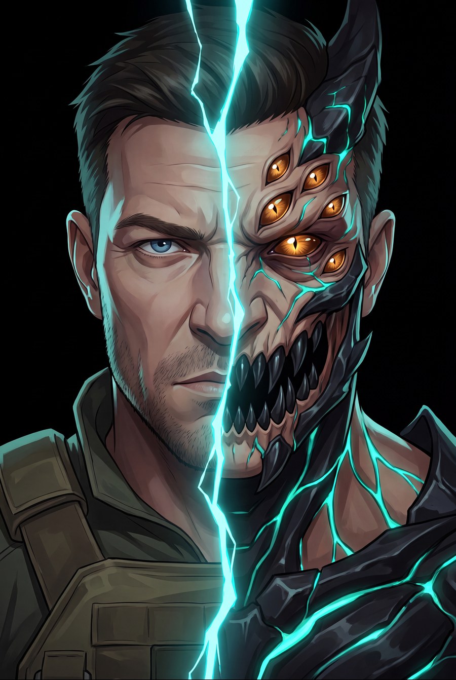The Fracture — Alden Marlow duality poster